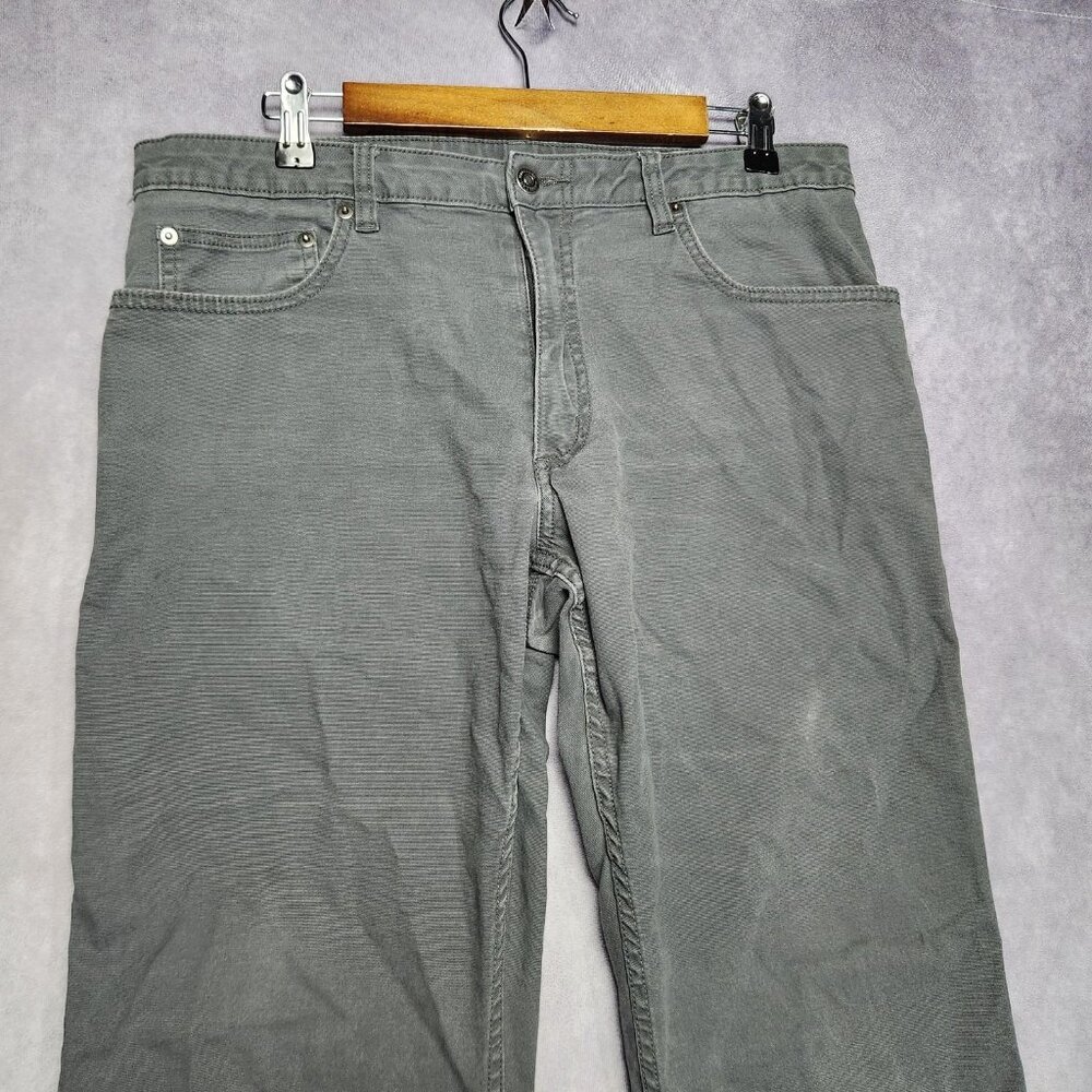 Magellan Pants‎ Mens 34x30 Blue Gray Straight Leg Outdoor Stain Release Workwear